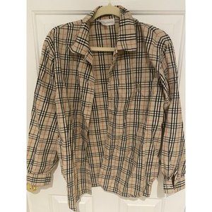 Vintage Burberrys Button-Up Top